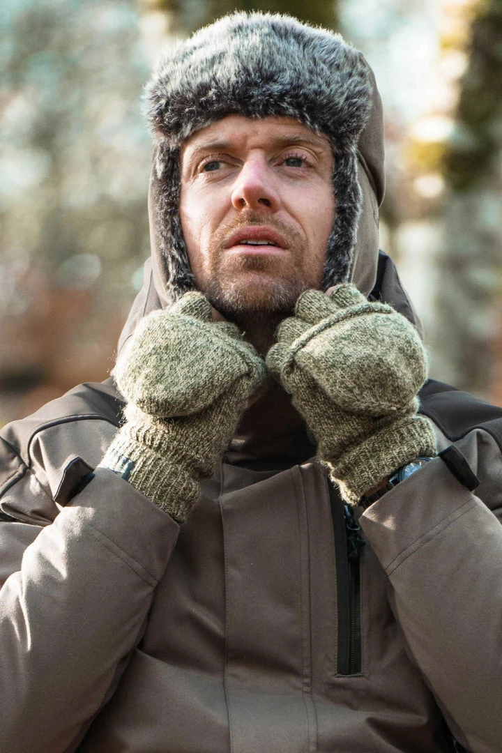 Solognac Toundra 500 Faux Fur Hunting Hat - Premium Warm Beanie for Outdoor Adventures 16 Solognac Toundra 500 Faux Fur Hunting Hat