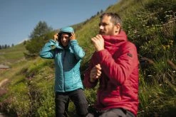 Forclaz Trek 100, 23°F Synthetic Padded Puffer Hooded Backpacking Jacket, Women's