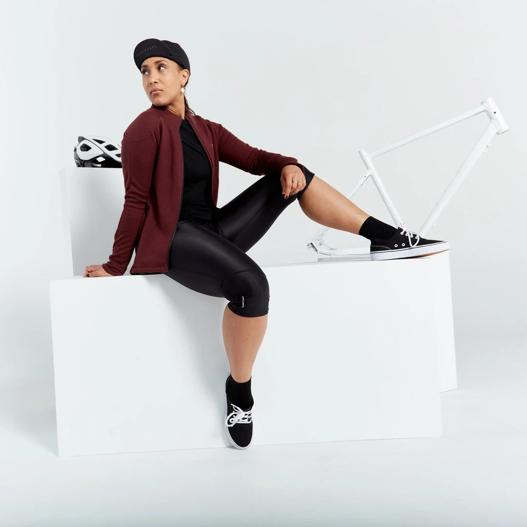 Triban Leggings RC100, Cycling Tights, Women's