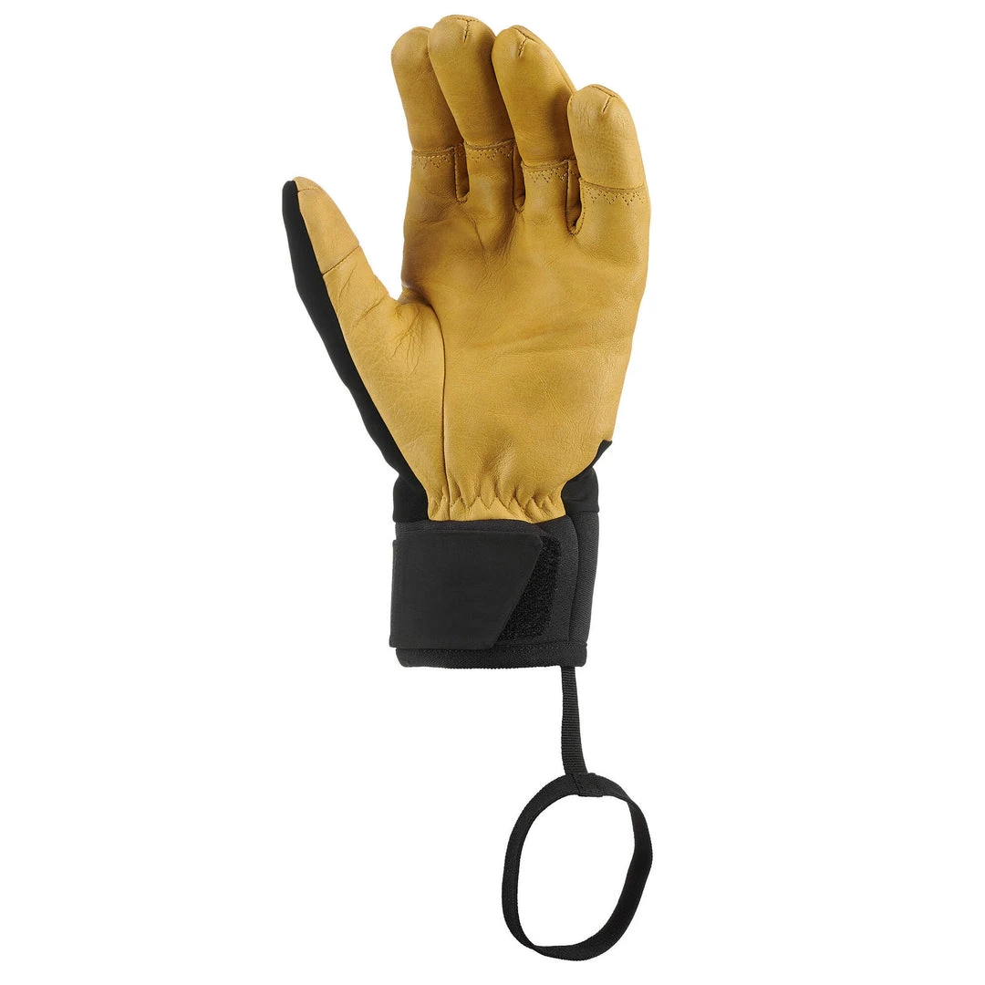 Wedze Leather Ski Gloves For Demanding Conditions, Adult Accessories
