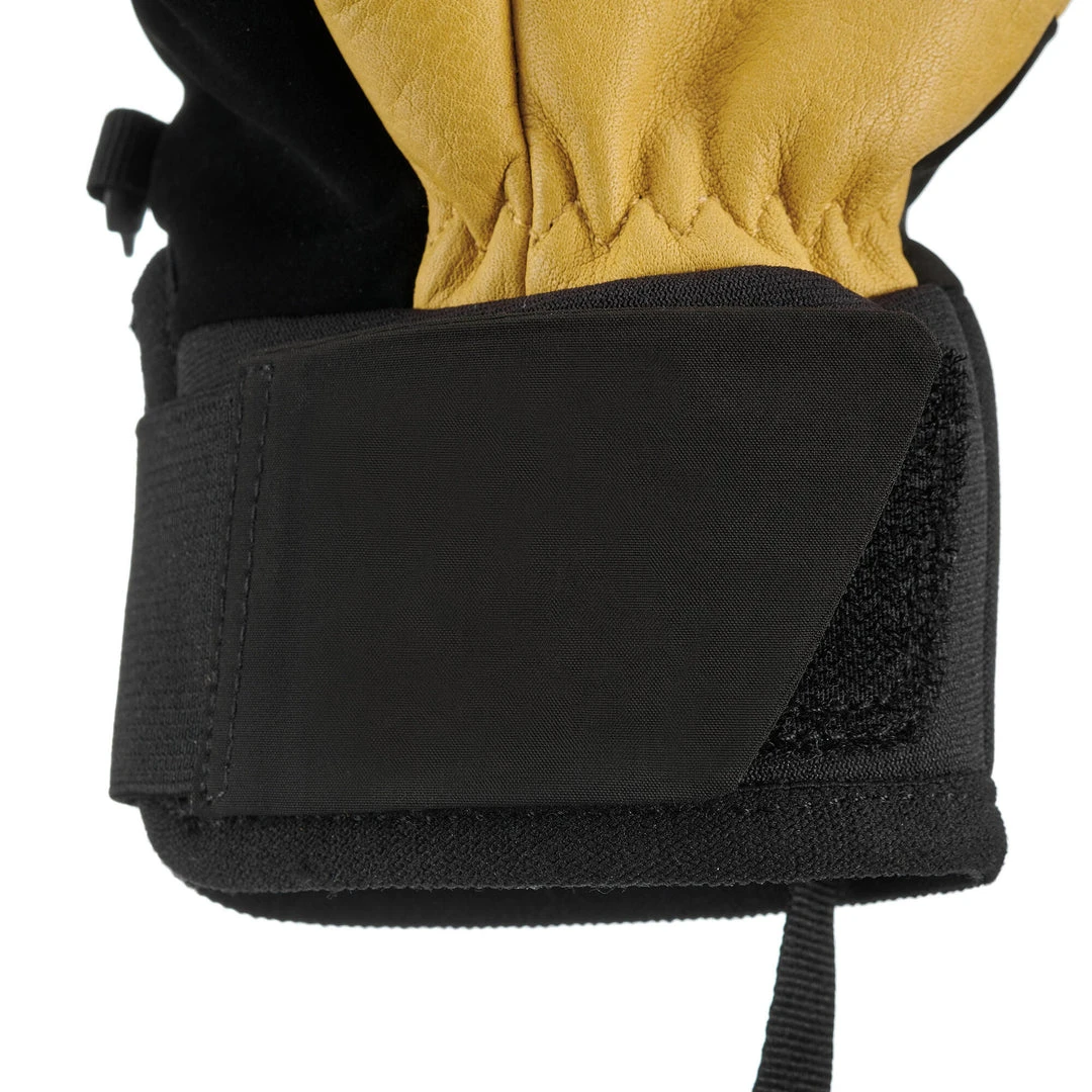 Wedze Leather Ski Gloves For Demanding Conditions, Adult Accessories
