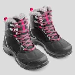 Quechua SH520 X-Warm Women's Mid Waterproof Hiking Boots - Comfort & Warmth for Outdoor Adventures 17 Quechua SH520 X-Warm, Mid Waterproof Hiking Boots, Women's