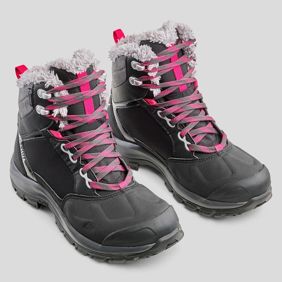 Quechua SH520 X-Warm Women's Mid Waterproof Hiking Boots - Comfort & Warmth for Outdoor Adventures 7 Quechua SH520 X-Warm, Mid Waterproof Hiking Boots, Women's