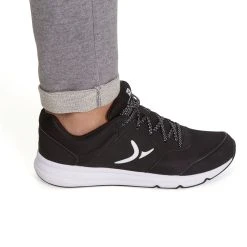 Domyos Nyamba 500, Stretchy Slim-Fit Pants, Women's Bottoms