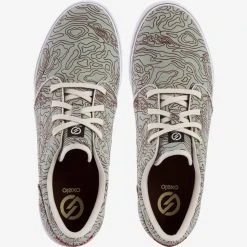 Oxelo Adult Skateboard Longboard Canvas L Low-Rise Shoes Vulca Footwear