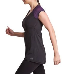 Promo โ๏ธ Domyos Shape+ Women's Shaping Fitness T-Shirt โ๏ธ | Slimming & Comfortable 21 Shirts Domyos Shape+, Shaping Fitness T-Shirt, Women's