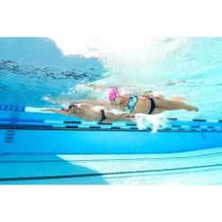 Nabaiji Women's Swimming Ultra Chlorine-Resistant Crop Top Jade Bikinis, Boardshorts