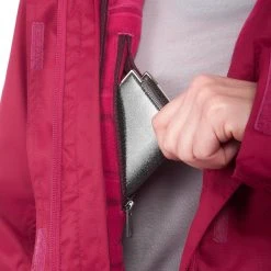 Forclaz Women's Travel 3-in-1 RainWarm 500 Jacket - Lightweight Waterproof & Insulated Backpacking Jacket 66 Forclaz Women's Travel Backpacking 3-in-1 Jacket RainWarm 500 Jackets