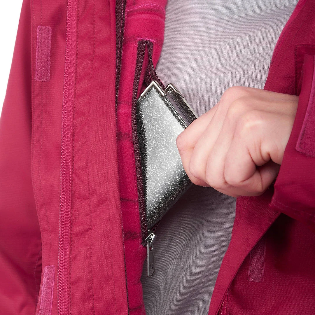 Forclaz Women's Travel 3-in-1 RainWarm 500 Jacket - Lightweight Waterproof & Insulated Backpacking Jacket 32 Forclaz Women's Travel Backpacking 3-in-1 Jacket RainWarm 500 Jackets