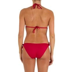 Olaian Women's Basic Sliding Triangle Bikini Top Mae