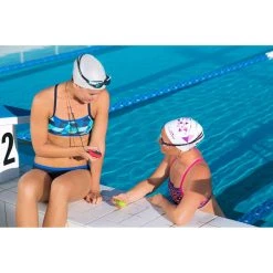 Nabaiji Women's Swimming Ultra Chlorine-Resistant Crop Top Jade Bikinis, Boardshorts