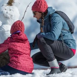 Quechua SH100 Warm, Waterproof Mid Snow Hiking Boots, Women's