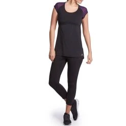 Promo โ๏ธ Domyos Shape+ Women's Shaping Fitness T-Shirt โ๏ธ | Slimming & Comfortable 32 Shirts Domyos Shape+, Shaping Fitness T-Shirt, Women's