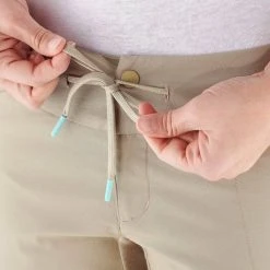 Quechua Women's Country Walking Cropped Bottoms NH500 Fresh