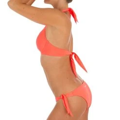 Olaian Bikinis, Boardshorts Women's Fixed Padded Cup Push-Up Swimsuit Top Elena