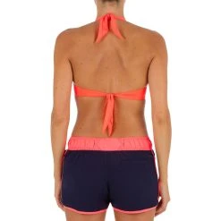 Olaian Bikinis, Boardshorts Women's Fixed Padded Cup Push-Up Swimsuit Top Elena