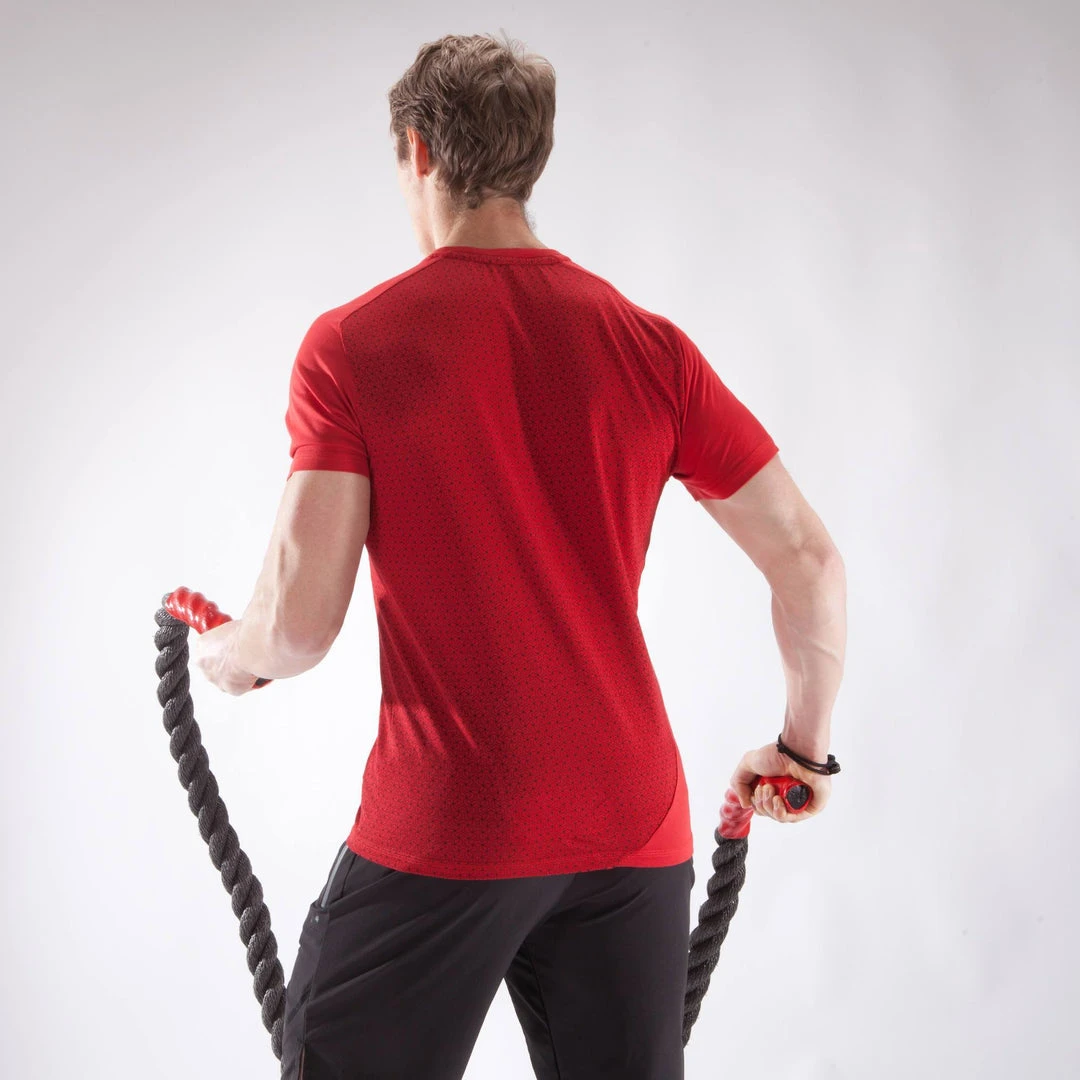 Domyos Men's Cross-Training T-Shirt 500 | High-Performance Workout Tee 4 Domyos Men's Cross-Training T-Shirt 500