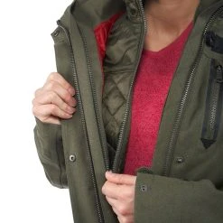 Jackets Forclaz Rainwarm 900, 3-in-1 Backpacking Jacket, Women's