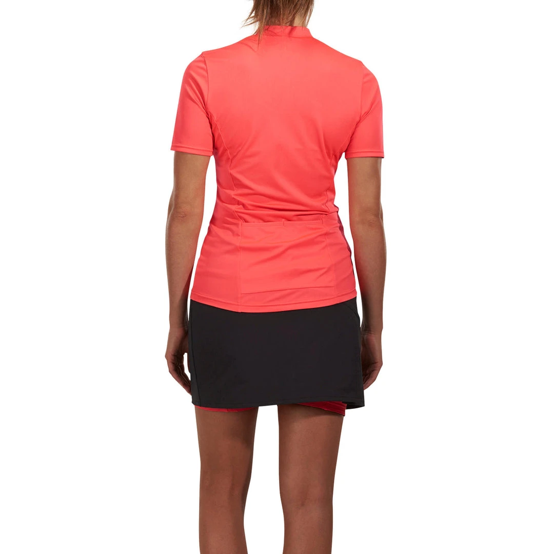 Hot Sale Women's Triban 100 Short Sleeve Moisture-Wicking Cycling Jersey 8 Shirts Triban 100, Short Sleeved Moisture-Wicking Cycling Jersey, Women's