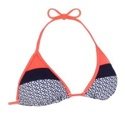 Olaian Women's Sliding Triangle Swimsuit Top With Padded Cups Mae