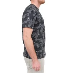 Solognac Short-Sleeved Cotton Camouflage Hunting T-Shirt Shirts