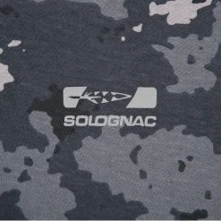 Solognac Short-Sleeved Cotton Camouflage Hunting T-Shirt Shirts