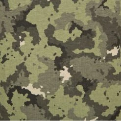 Solognac Short-Sleeved Cotton Camouflage Hunting T-Shirt Shirts