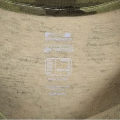 Solognac Short-Sleeved Cotton Camouflage Hunting T-Shirt Shirts